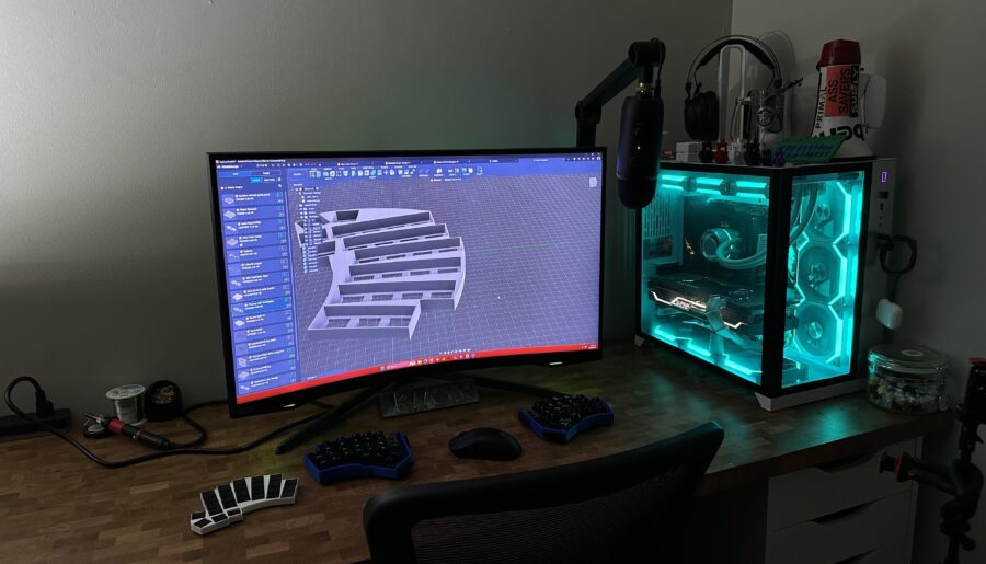 Used to game, now I just design keyboards.