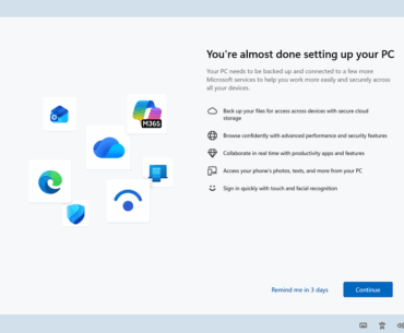 Microsoft, what part of "I am not interested" don't you understand? I can handle my own backups. Please never remind me again.