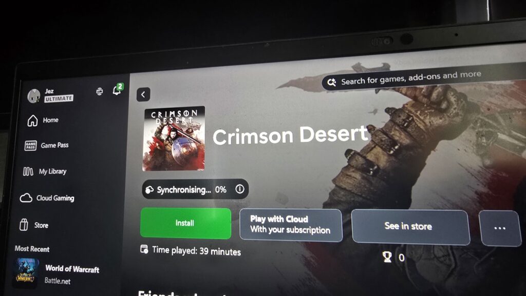 'Crimson Desert' has shown Xbox PC still has a ton of issues