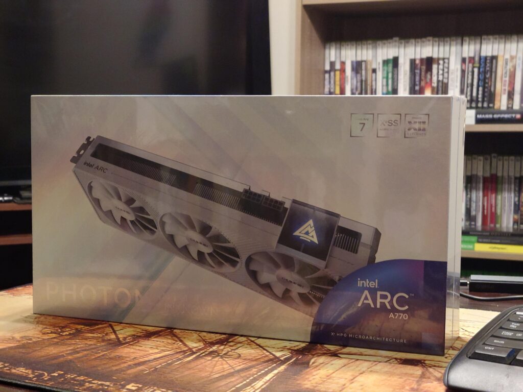 After 12 years, the time has finally come to retire my GTX 770. Here's to hoping for a decade on the Arc A770!