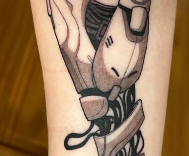 One of my new Cyberpunk tattoos!