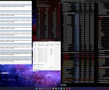 Post 2* 9850X3D @ 8600 (CL32) Fclk 2200 P95-7 hours then Y-Cruncher 5 straight after for Buildzoid