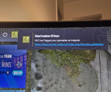 Been playing CS for 10+ years, never had this happen. mid premier match, cancelled game and I'm wondering who it was. Meanwhile...