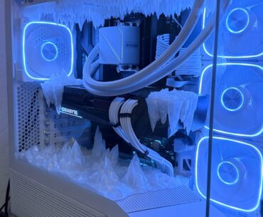 Iced out PC case