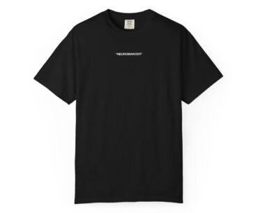 Making a Neuromancer Tee for a friend’s bday (OC)