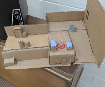 Made this as a "set design" for my theater class.