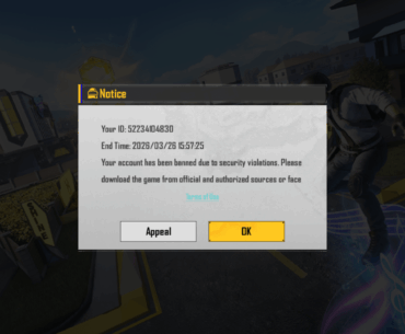 Account banned after logging in after a year