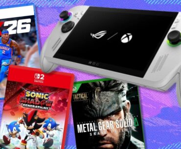 The best Amazon Spring Sale gaming deals include 'Mario Kart World' at its lowest price ever