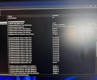 Issue with new set of RAM