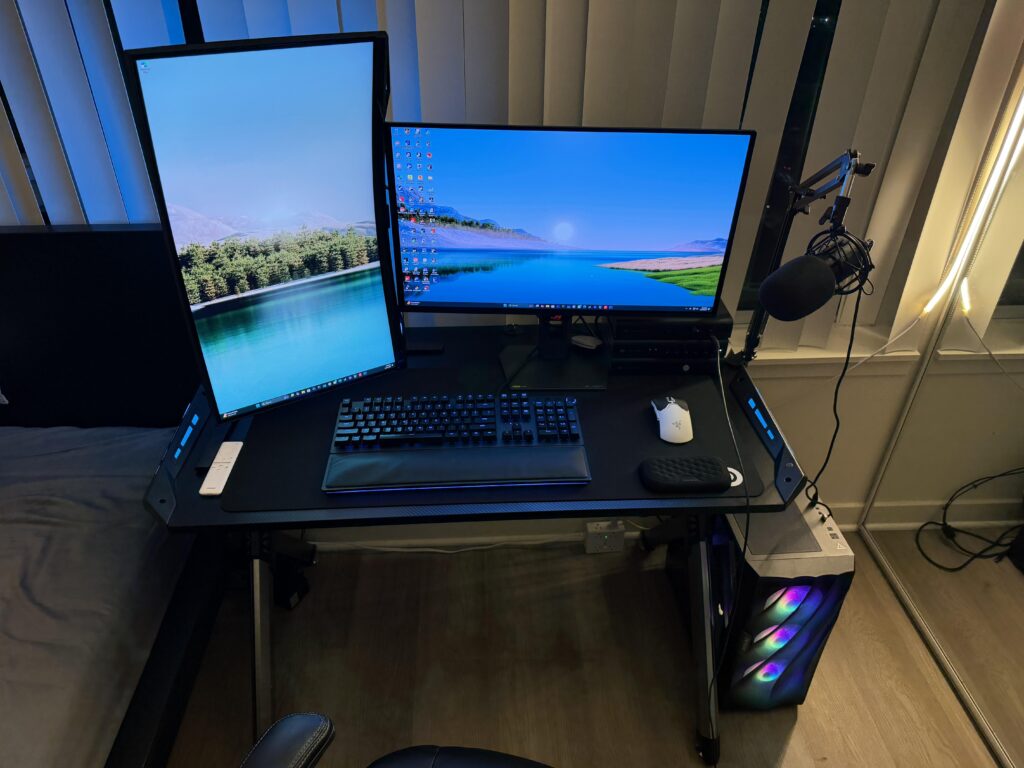 Update to last post: Took your guy’a feedback and changed the setup for max space