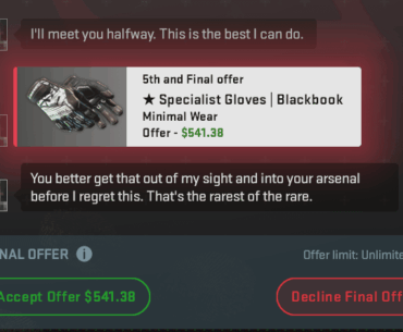 😭 CS2 is the only game where the devs charge you $540 for a glove skin