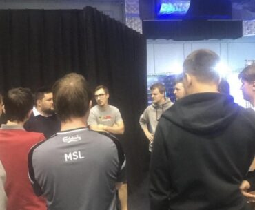 Teams meeting to discuss if tournament organizers should issue tournament cooldowns to Team Vitality so other teams can win a trophy