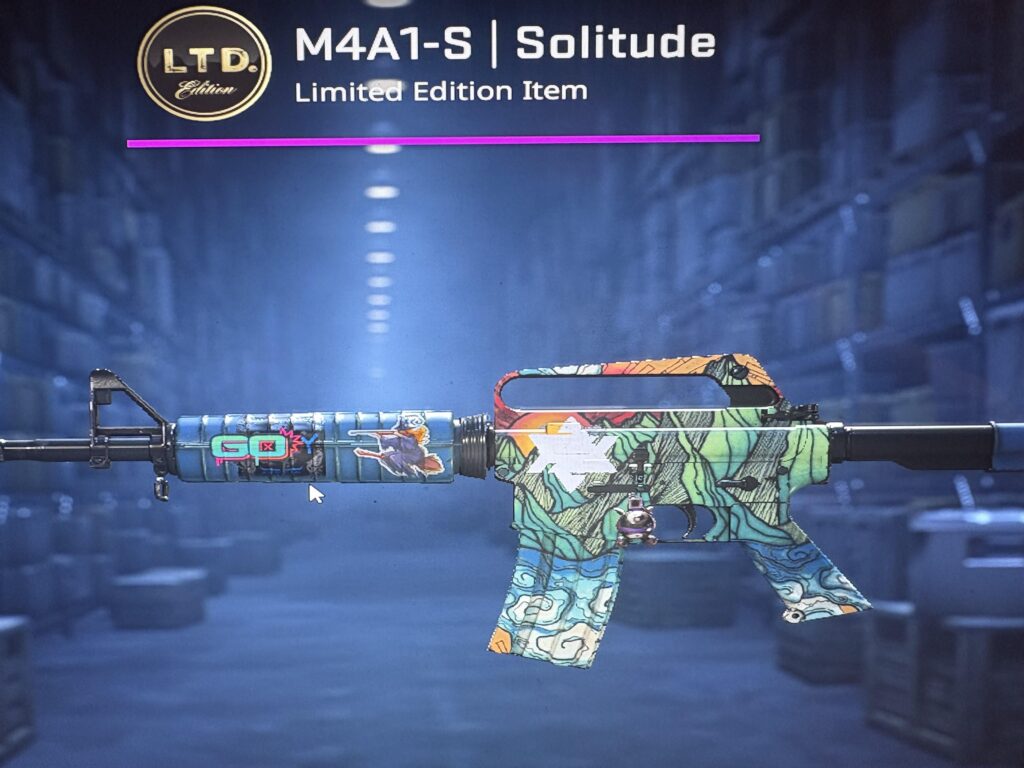 In honor of CS2 being named the most anti semitic game, I crafted this M4. I’m combatting anti semitism.