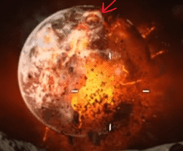 What is this circular thing on the BO3 Moon post-explosion?