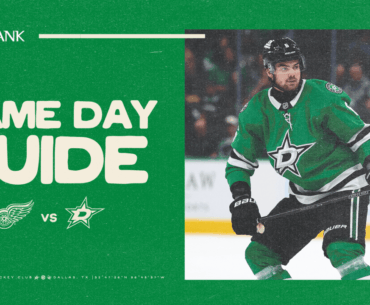 Game Day Guide: Stars vs Red Wings