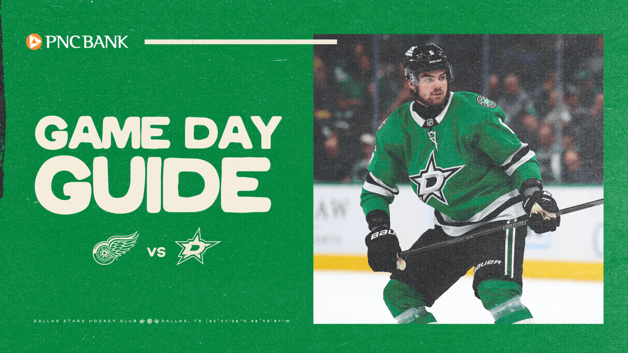 Game Day Guide: Stars vs Red Wings Game Day Guide: Stars vs Red Wings