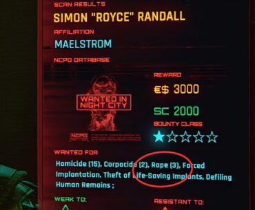 Another great reason to kill Royce
