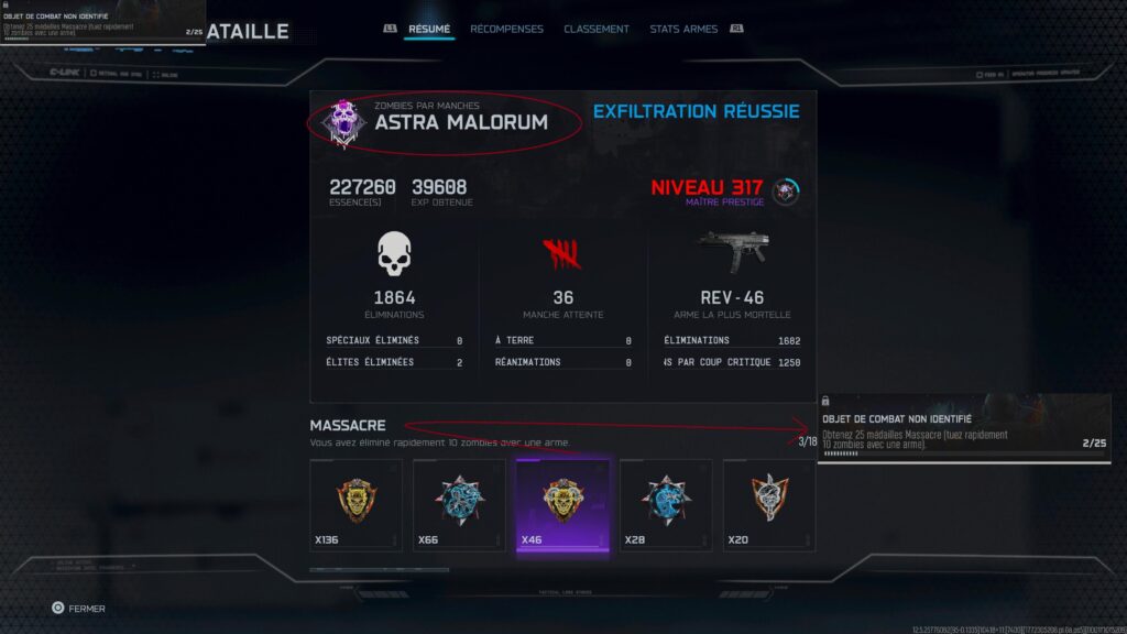 Astra Malorum 'Massacre Challenge' is broken since map Launch and still no fix for it at this point