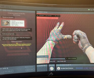 Can’t buy Dead Hand Gloves