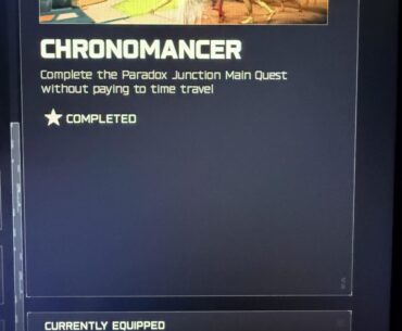 Paradox Junction Dark Ops Card