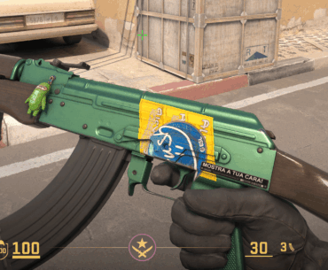 Cheap brazilian flag build for the AK-47 wintergreen
