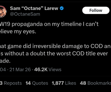 Another former pro player calling MW2019 the worst CoD of all time