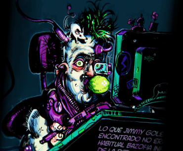 Jimmy Golem — cyberpunk character