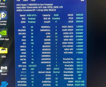 How’s my RAM OC? T-Force Delta RGB 6000Mt/s Cl30 hynix a-die with 9800x3d