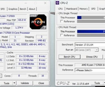 Amd Ryzen 5700x 4.9ghz
