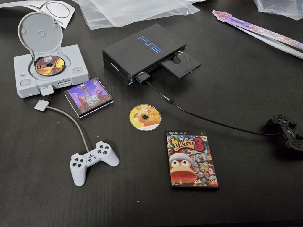 I found Playstation gachapon