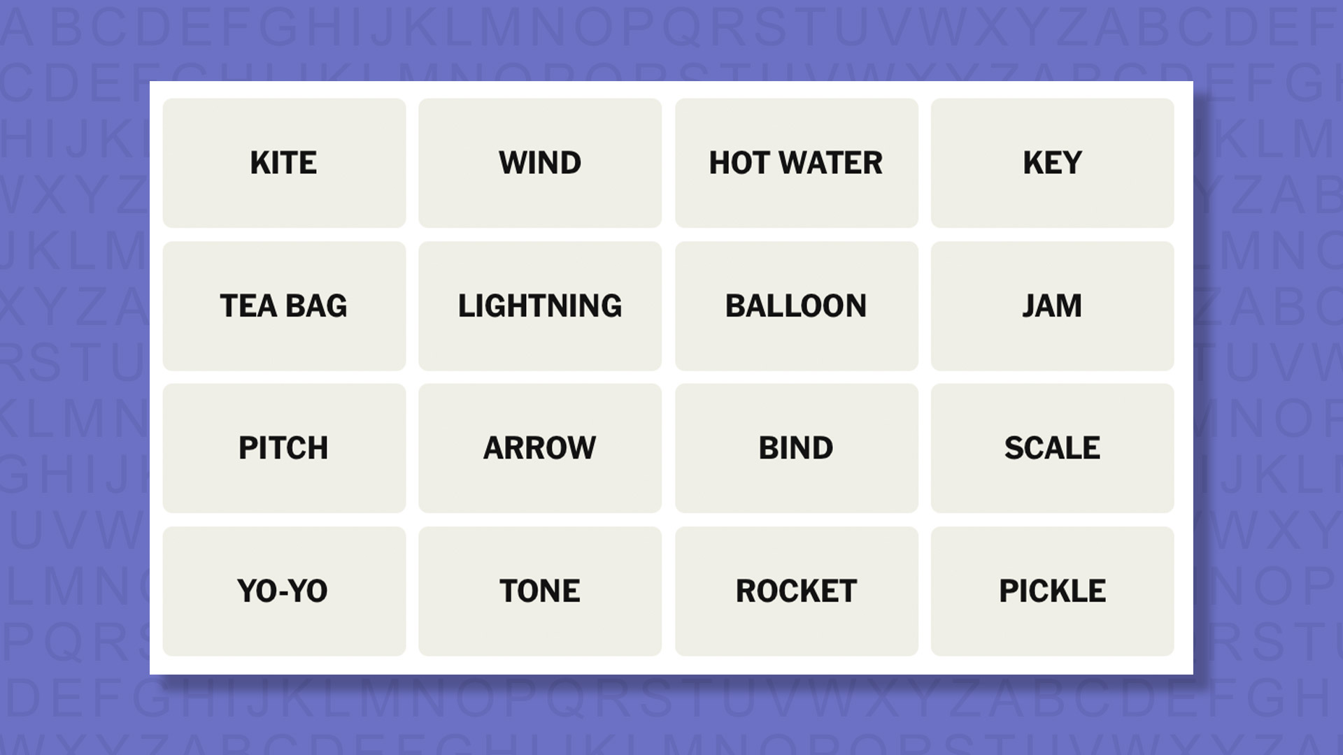 NYT Connections hints for game 1010 on a purple background