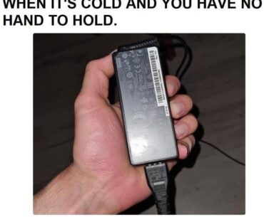 Cold nights, warm charger.