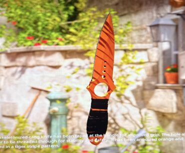 *update from opening rust coat survival knife first knife