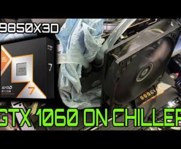 This Makes NO Sense… GTX 1060 + 9850X3D?! | 3Dmark runs
