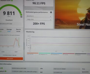 This is my run of today. 9811 points in 3dmark benchmark steel nomad at 4k with my Rtx 5080 and my i9-14900kf with a little help from an enhanced profile in Gpu Tweak III.