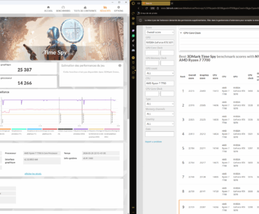 Result Time Spy with overclocked 5070 and Ryzen 7 7700