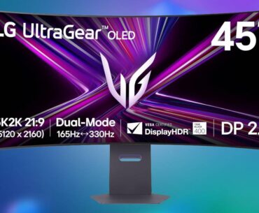 Outstanding LG UltraGear 5K2K OLED gaming monitor has over $500 slashed off its price with Big Spring Deal