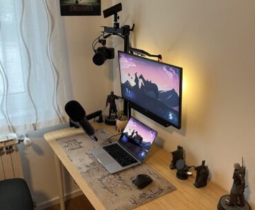 My kinda minimal streaming/recording/editing setup