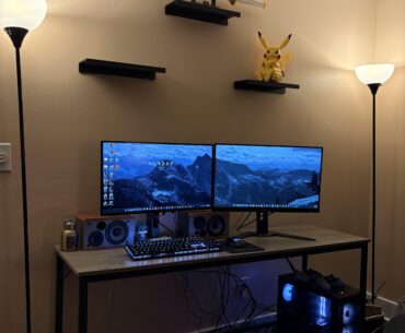 Simple yet effective setup. Tell me how it could improve!