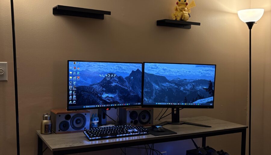 Simple yet effective setup. Tell me how it could improve!