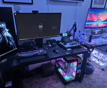 Current, pre-move his/hers setup