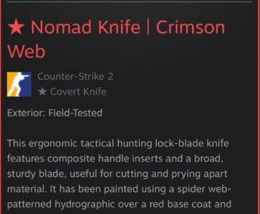 Investment Knife