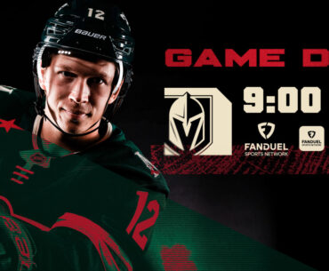 Game Preview: Wild at Golden Knights