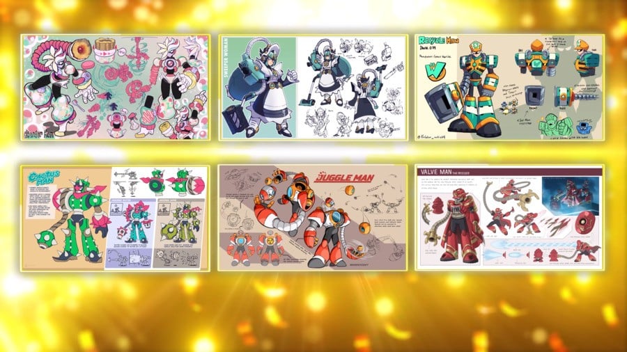 Mega Man Contest Designs