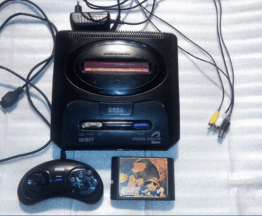 Sega Mega Drive II setup I found while cleaning my room.