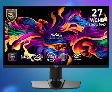 High-end MSI QHD QD-OLED gaming monitor crashes to best price ever on Amazon in Big Spring Sales