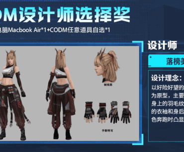 CN codm design contest results