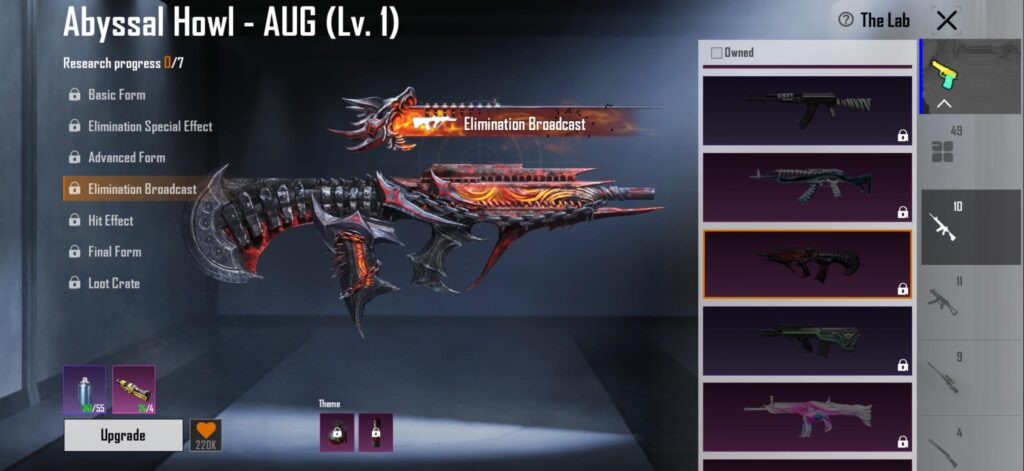 Suggestion: Bring back the Abyssal Howl AUG