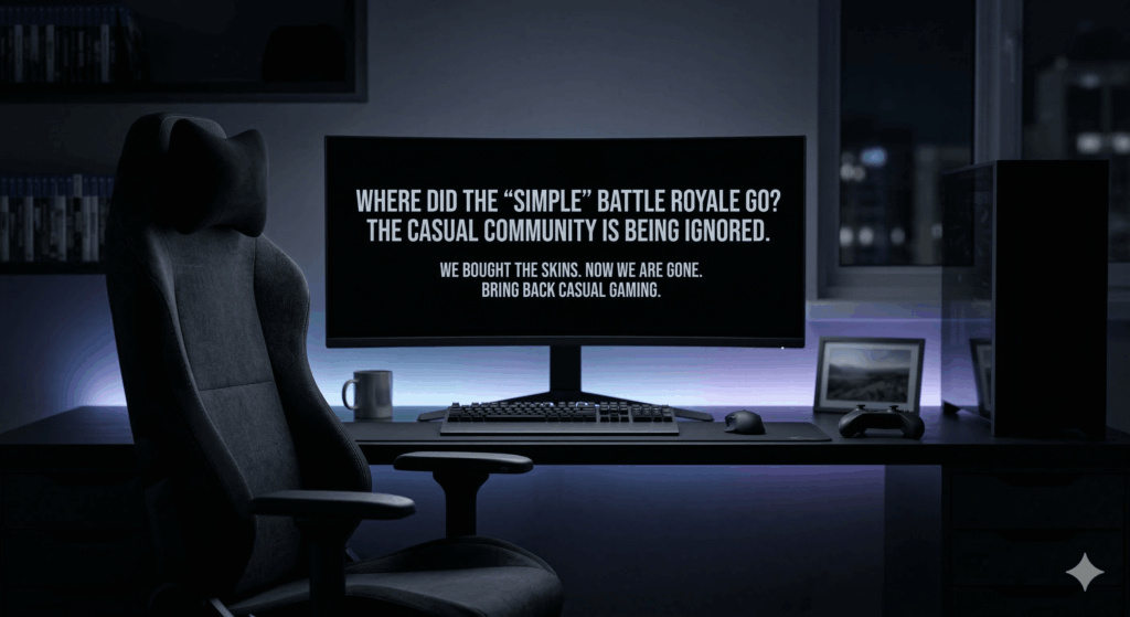 The "Casual" community is being phased out. Why did you remove the simple Warzone experience?