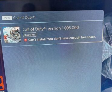 Can't install latest update [BO]